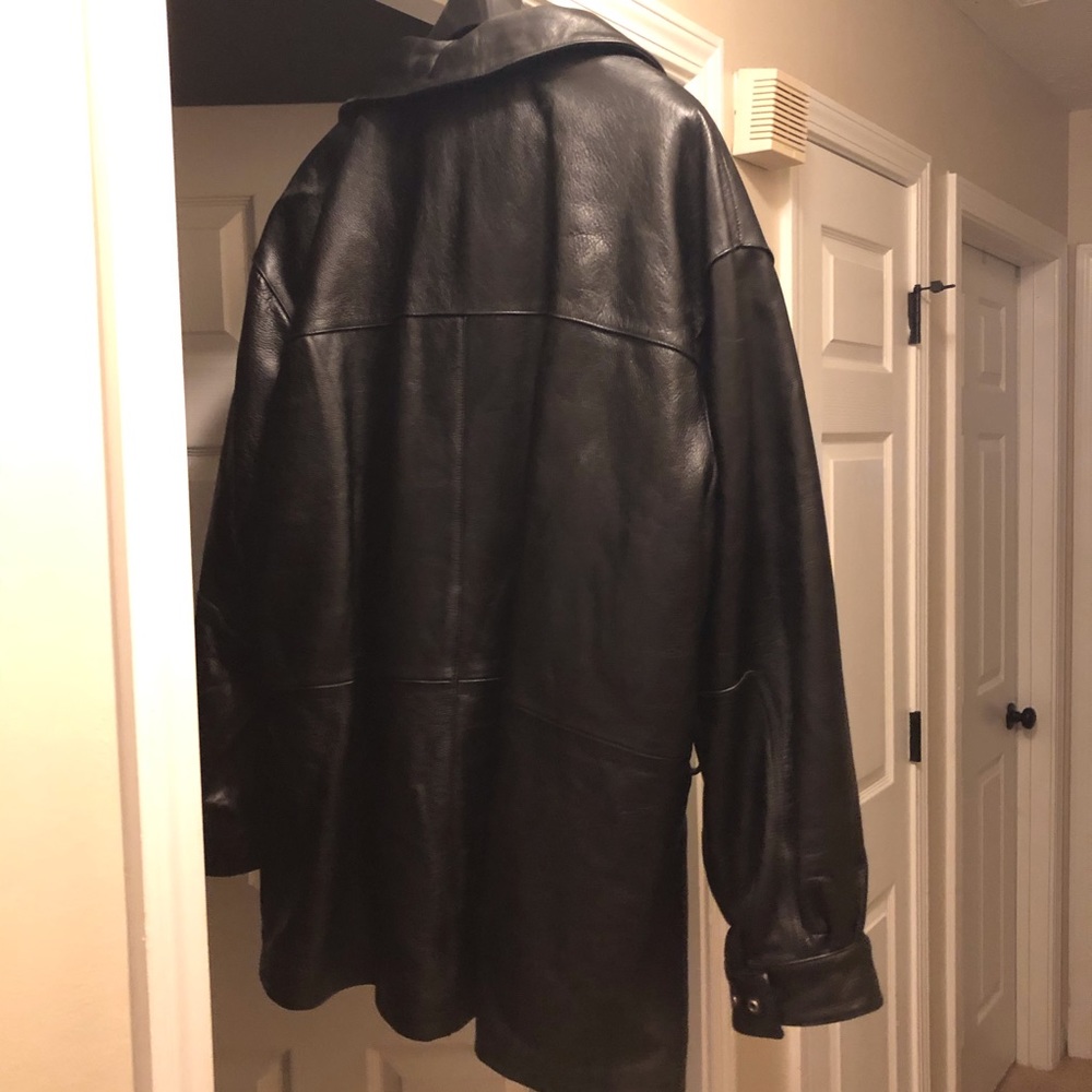 Men’s Leather Coat